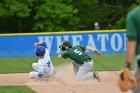 Baseball vs Babson NEWMAC Finals  Wheaton College vs Babson College play in the NEWMAC baseball championship finals. - (Photo by Keith Nordstrom) : Wheaton, baseball, NEWMAC, Babson